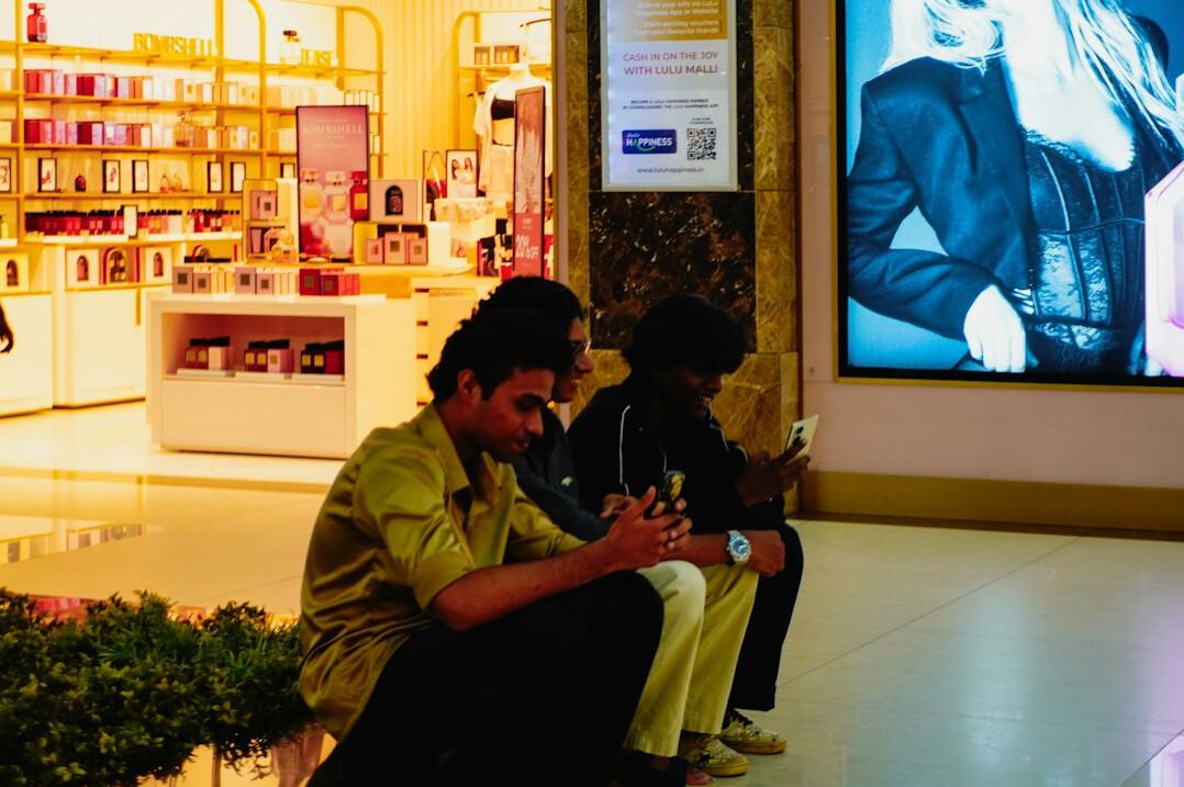 modern digital ad