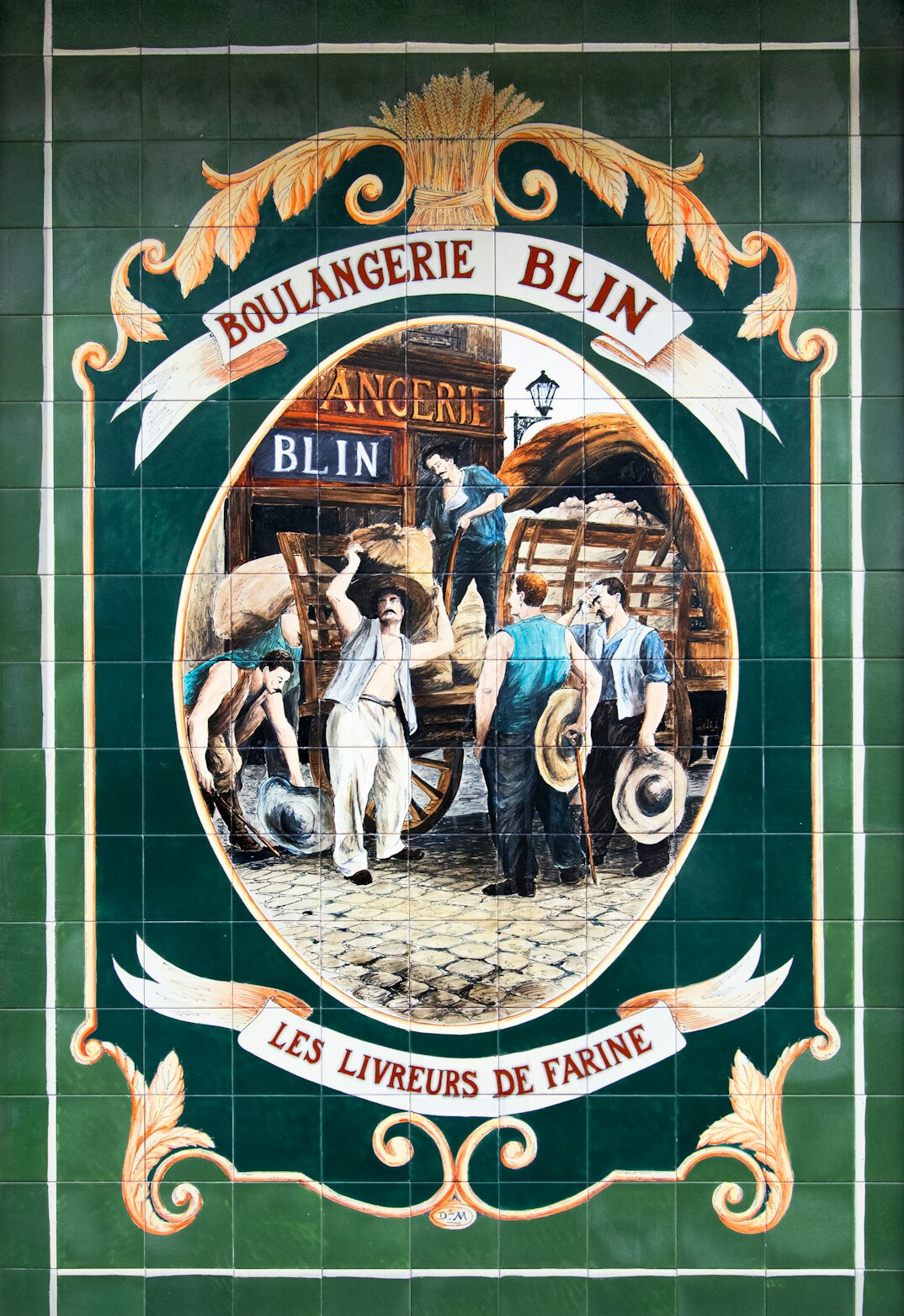 old french advertisement poster